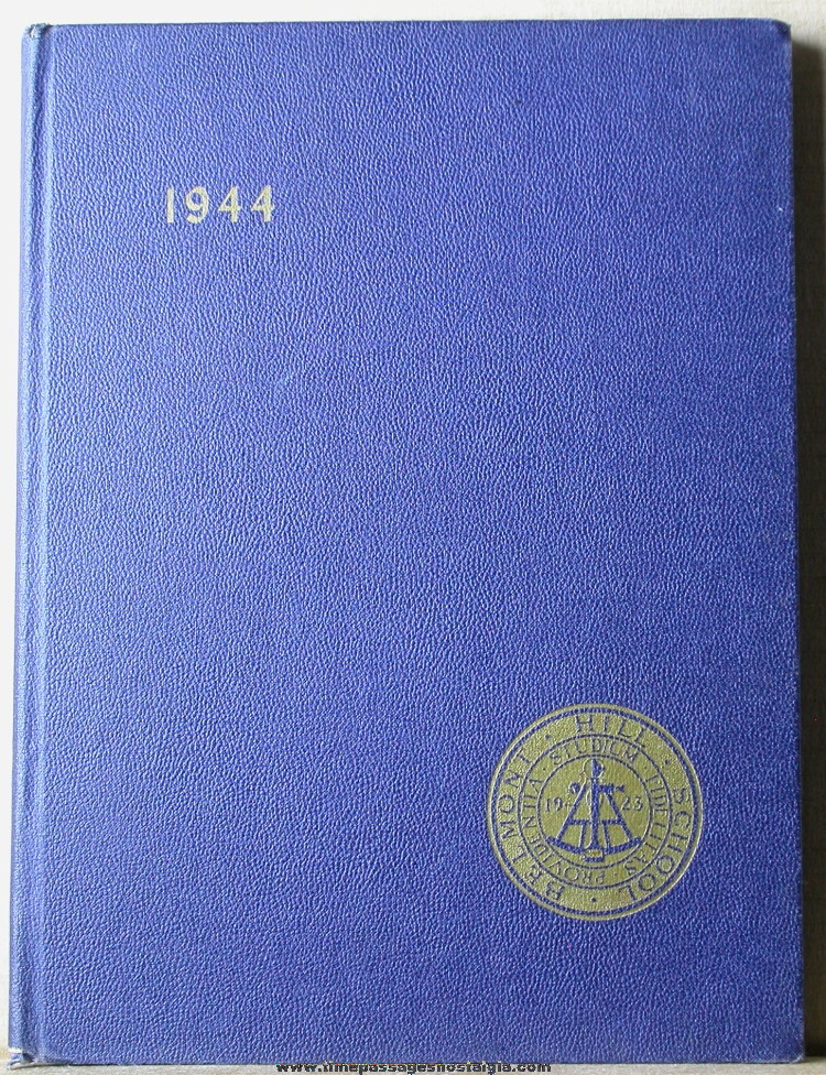 1944 Belmont Hill School Yearbook (Belmont)