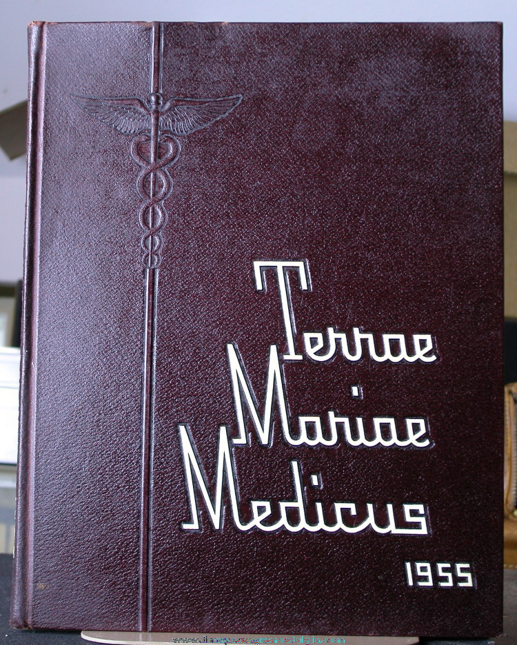 1955 University of Maryland Schools of Medicine and Nursing Yearbook (Terrae Mariae Medicus)