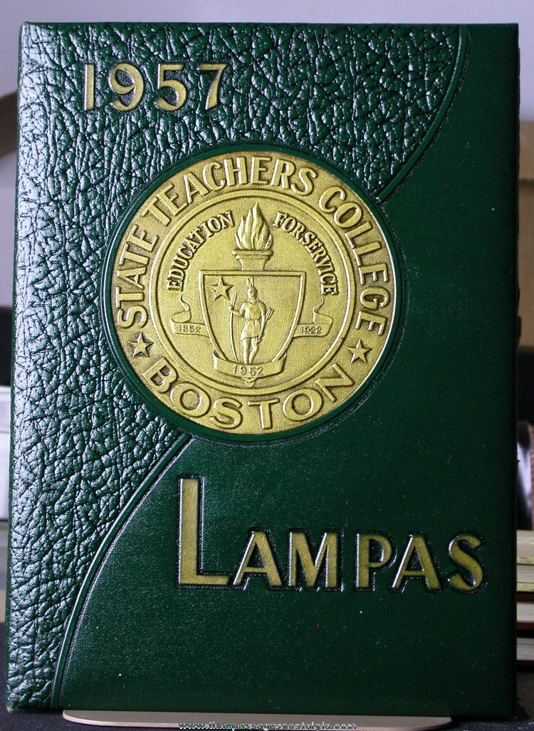 1957 Boston State Teachers College Yearbook (Lampas)