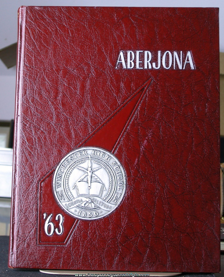 1963 Winchester High School Yearbook (Aberjona)