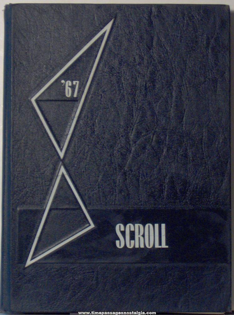 1967 Tewksbury Memorial High School Yearbook (Scroll)