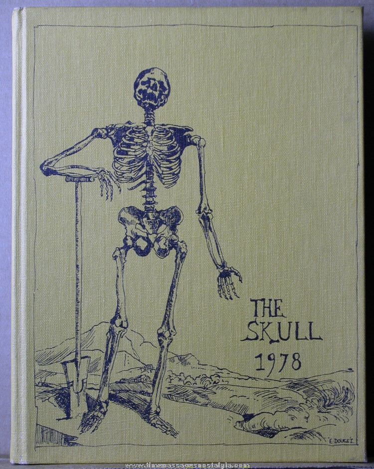 1978 Albany Medical College Yearbook (Skull)
