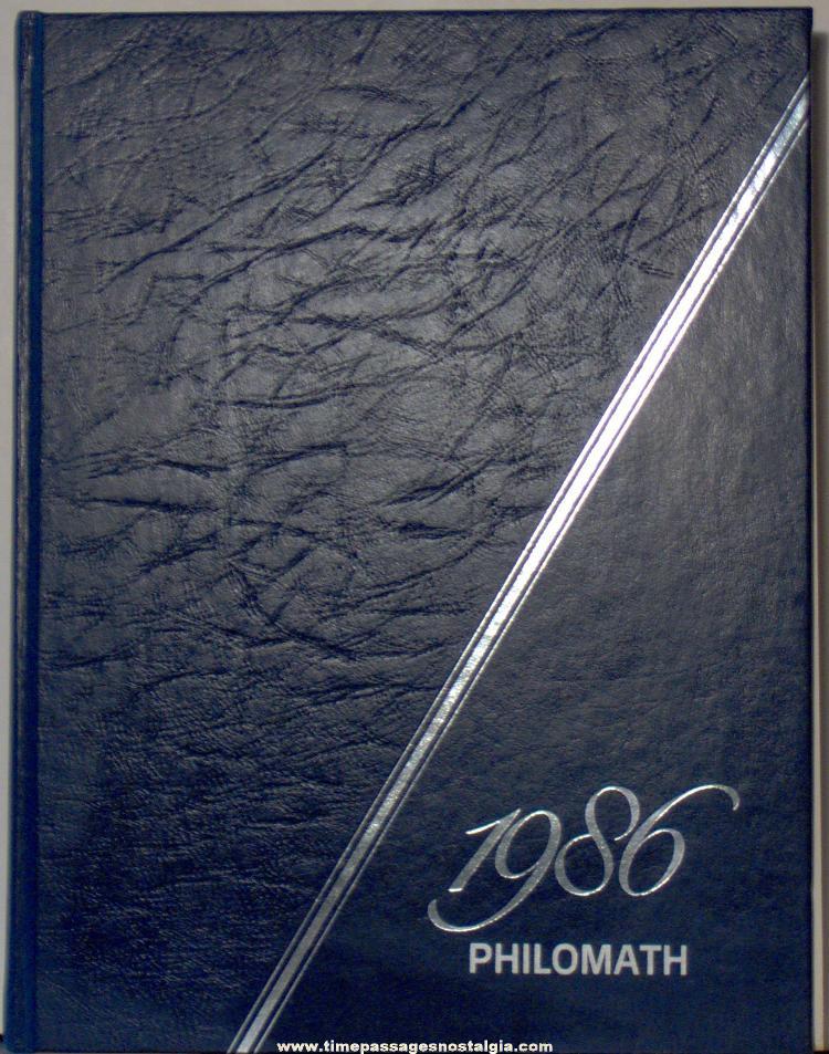 1986 Framingham South High School Yearbook (Philomath)