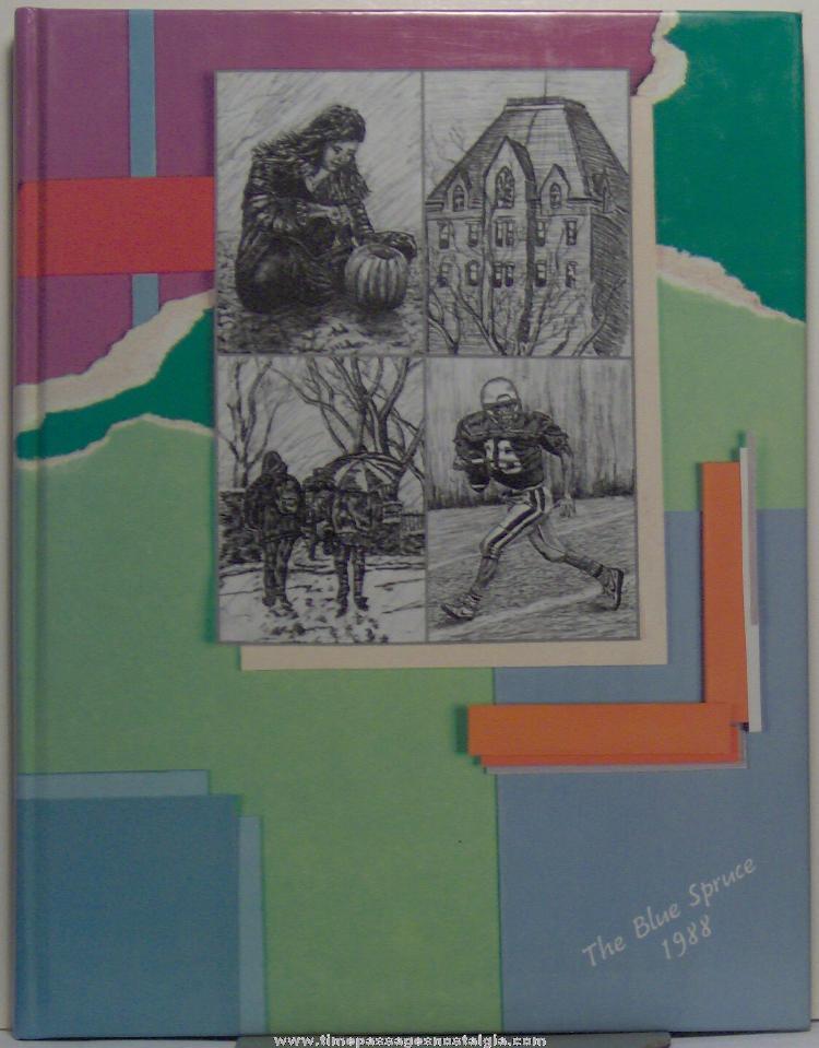 1988 Dean Junior College Yearbook (Blue Spruce)