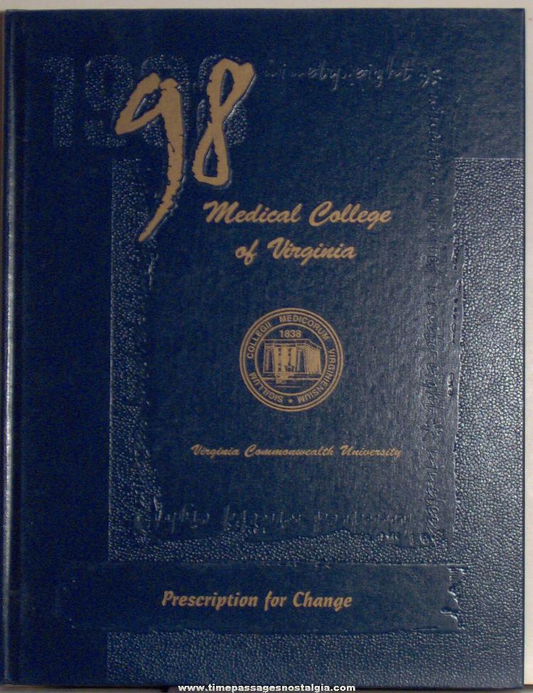 1998 Medical College of Virginia Yearbook (X-Ray)