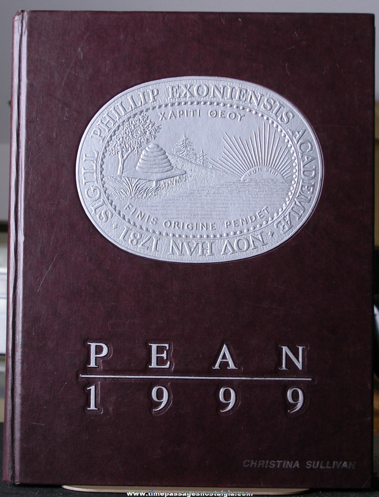 1999 Phillips Exeter Academy Yearbook (Pean)
