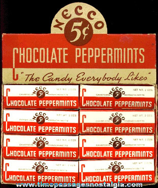 RARE ©1936 Display Box For The New England Confectionery Company AND ...
